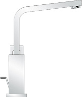 Grohe Eurocube Смеситель для раковины, с д/к, высота излива 22,4 см, цвет: хром 2313500E