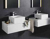 Grohe Eurocube Смеситель для раковины, без д/к, высота излива 24,7 см, цвет: хром 23406000