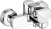 Kludi Pure&Easy Смеситель для ванны и душа DN 15 настенный, цвет: хром 376810565