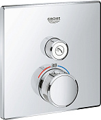 Grohe Grohtherm SmartControl Термостатический смеситель для душа, внешняя часть, цвет: хром 29123000