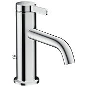 Axor One Смеситель для раковины однорычажный на 1 отверстие с донным клапаном, цвет: хром 48000000