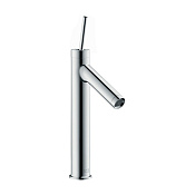 Axor Starck Смеситель для раковины однорычажный высокий с донным клапаном на 1 отверстие, цвет: хром 10123000