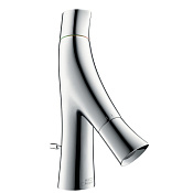 Axor Starck Organic Смеситель для раковины однорычажный на 1 отверстие с донным клапаном, цвет: хром 12014000