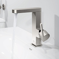 Grohe Plus Смеситель для раковины высокий поворотный, с д/к, высота излива 16,9 см, цвет: хром 23871003