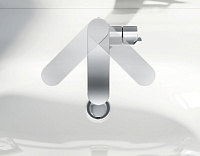 Grohe Plus Смеситель для раковины высокий поворотный, с д/к, высота излива 16,9 см, цвет: хром 23872003