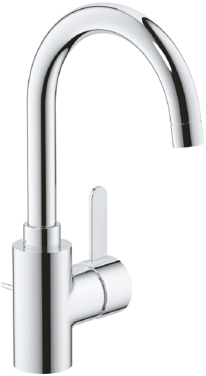 Grohe Eurosmart Cosmopolitan Смеситель для раковины высокий, с д/к, выс. излива 20,2 см, цвет: хром 32830001