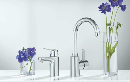 Grohe Eurosmart Cosmopolitan Смеситель для раковины высокий, с д/к, выс. излива 20,2 см, цвет: хром 32830001