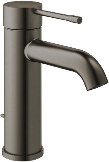 Grohe Essence New Смеситель для раковины, с д/к, длина излива 11,6 см, цвет: темный графит, матовый 23589AL1
