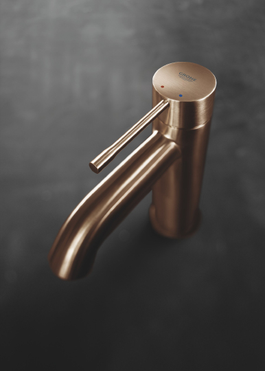 Grohe Essence New Смеситель для раковины, без д/к, длина излива 11,6 см, цвет: медь 23590DL1