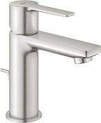Grohe Lineare New Смеситель для раковины поворотный, с д/к, длина излива 10,7 см, цвет: суперсталь 32109DC1