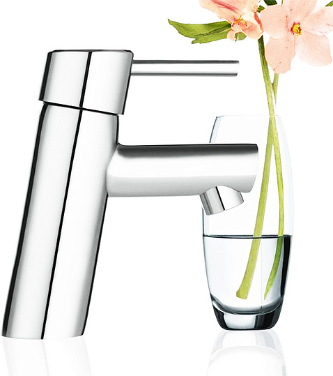 Grohe Concetto Смеситель для раковины, без д/к, длина излива 10,1 см, цвет: хром 2338510E