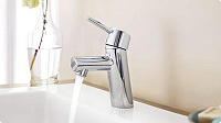 Grohe Concetto Смеситель для раковины, без д/к, длина излива 10,1 см, цвет: хром 2338510E