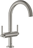 Grohe Atrio New Смеситель для раковины, выс., с д/к, выс. изл. 20,2 см, цвет: теплый закат, матовый 21022DC3