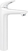 Grohe Eurostyle New Смеситель для раковины высокий, без д/к, высота излива 24,4 см, цвет: белая луна 23570LS3