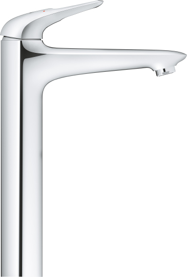 Grohe Eurostyle New Смеситель для раковины высокий, без д/к, высота излива 24,4 см, цвет: хром 23570003