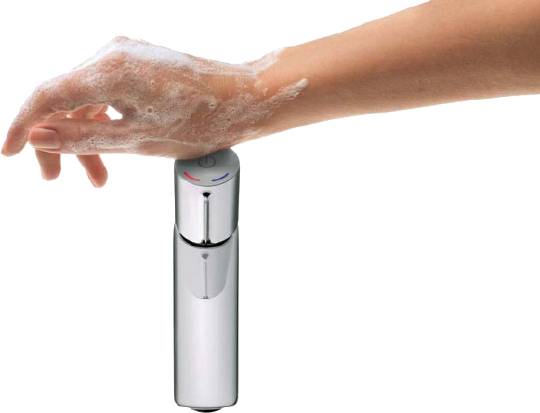 Hansgrohe Talis Select E Смеситель для раковины, с донным клапаном, цвет: хром 71750000