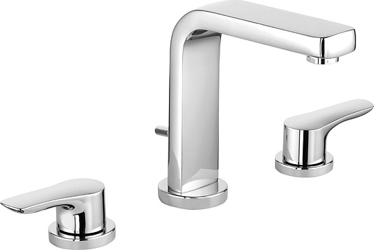 Kludi Pure&Solid Смеситель для раковины, с д/к, длина излива 13 см, цвет: хром 343940575