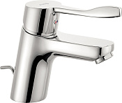 Kludi Pure&Easy Смеситель для раковины, c д/к, длина излива 12,5 см, цвет: хром 372840565