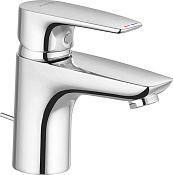 Kludi Pure&Solid Смеситель для раковины, c д/к, длина излива 10 см, цвет: хром 342760575