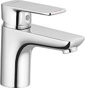 Kludi Pure&Style Смеситель для раковины, без д/к, длина излива 11 см, цвет: хром 400280575