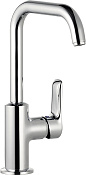 Kludi Pure&Solid Смеситель для раковины, c д/к, высота излива 20,5 см, цвет: хром 340250575