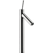 Axor Starck Смеситель для раковины однорычажный высокий с донным клапаном на 1 отверстие, цвет: хром 10129000