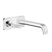 Axor Citterio E Смеситель для раковины встраиваемый внешняя часть, с донным клапаном, цвет: хром 36114000