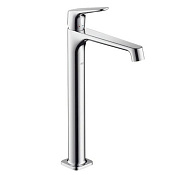 Axor Citterio M Смеситель для раковины высокий на 1 отверстие с донным клапаном, цвет: хром 34127000