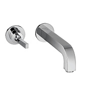 Axor Citterio Смеситель для раковины встраиваемый внешняя часть, с донным клапаном, цвет: хром 39116000