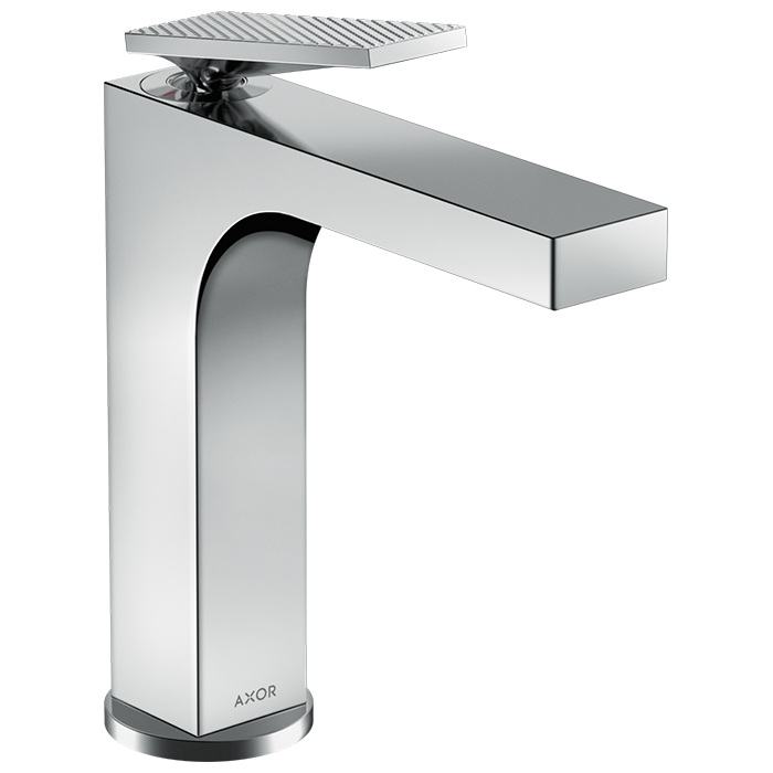 Axor Citterio Смеситель для раковины однорычажный на 1 отверстие с донным клапаном, цвет: хром 39071000