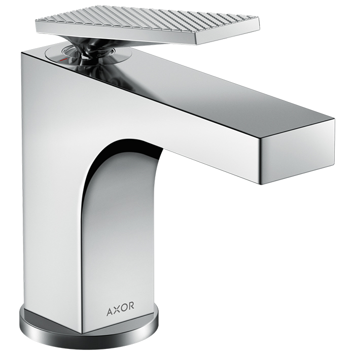 Axor Citterio Смеситель для раковины однорычажный на 1 отверстие с донным клапаном, цвет: хром 39001000