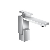 Axor Edge Смеситель для раковины однорычажный на 1 отверстие с донным клапаном, цвет: хром 46010000