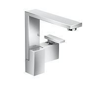 Axor Edge Смеситель для раковины однорычажный высокий с донным клапаном на 1 отверстие, цвет: хром 46020000