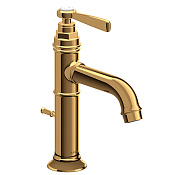 Axor Montreux Смеситель для раковины на 1 отверстие с донным клапаном, цвет: полированное золото 16515990