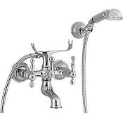 Cisal Arcana America Смеситель для ванны накладной, с душевым комплектом, цвет: chrome AA00012021