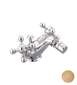 Cisal Arcana Ceramic Смеситель для биде, с д/к, длина излива 11,2 см, цвет: antique bronze AC00055027