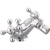 Cisal Arcana Ceramic Смеситель для биде, с донным клапаном, длина излива 11,2 см, цвет: chrome AC00055021