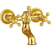 Cisal Arcana Ceramic Смеситель для ванны накладной, без душевого комплекта, цвет: 24k gold AC00013024