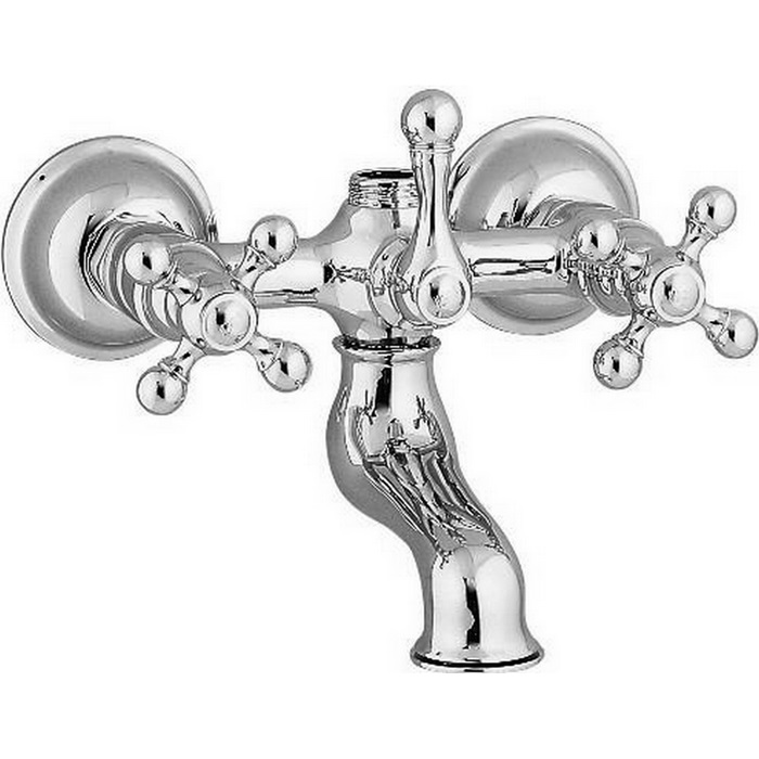 Cisal Arcana Ceramic Смеситель для ванны накладной, без душевого комплекта, цвет: chrome AC00013021