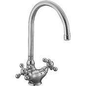 Cisal Arcana Ceramic Смеситель для кухни с поворотным изливом, цвет: chrome AC00053021