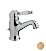 Cisal Arcana Empress Смеситель для раковины, с д/к, длина излива 12,8 см, цвет: antique bronze EM00051027