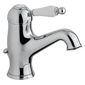 Cisal Arcana Empress Смеситель для раковины, с донным клапаном, длина излива 12,8 см, цвет: chrome EM00051021