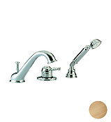 Cisal Arcana Royal Смеситель на борт ванны, с ручным душем, на 3 отверстия, цвет: antique bronze AY00126027