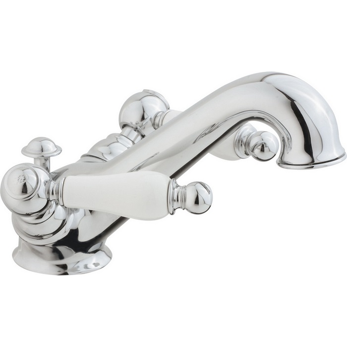 Cisal Arcana Toscana Смеситель для раковины, с донным клапаном, длина излива 13,7 см, цвет: chrome TS00051021