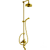 Cisal Arcana Ceramic Душевая стойка: смеситель термостатический для ванны, цвет: 24k gold AC00413024