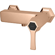 Cisal Cherie Смеситель для душа накладной, цвет: rose gold/night black CH0004447E