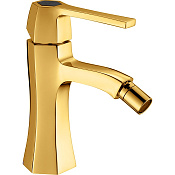 Cisal Cherie Смеситель для биде, без донного клапана, длина излива 10,9 см, цвет: gold/night black CH0005647C