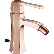 Cisal Cherie Смеситель для биде, с д/к, длина излива 10,9 см, цвет: rose gold/night black CH0005547E