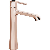 Cisal Cherie Смеситель для раковины, без д/к, длина излива 17,1 см, цвет: rose gold/night black CH0035447E