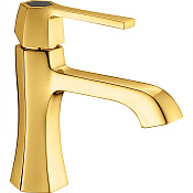 Cisal Cherie Смеситель для раковины, без д/к, длина излива 12,1 см, цвет: gold/night black CH0005447C